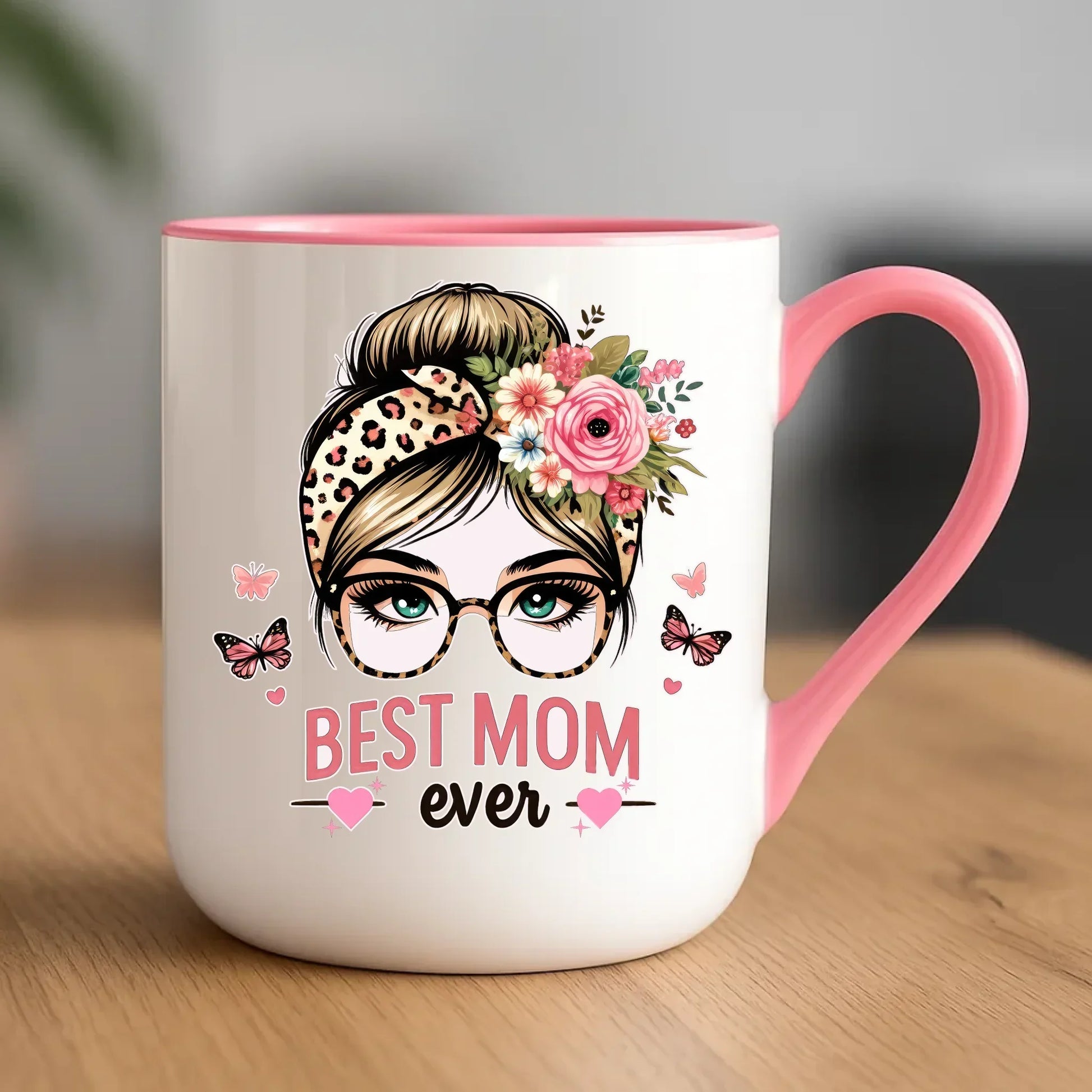 Best mom ever | Kubek elegant prezent dla mamy DM37 - StoryCups.pl