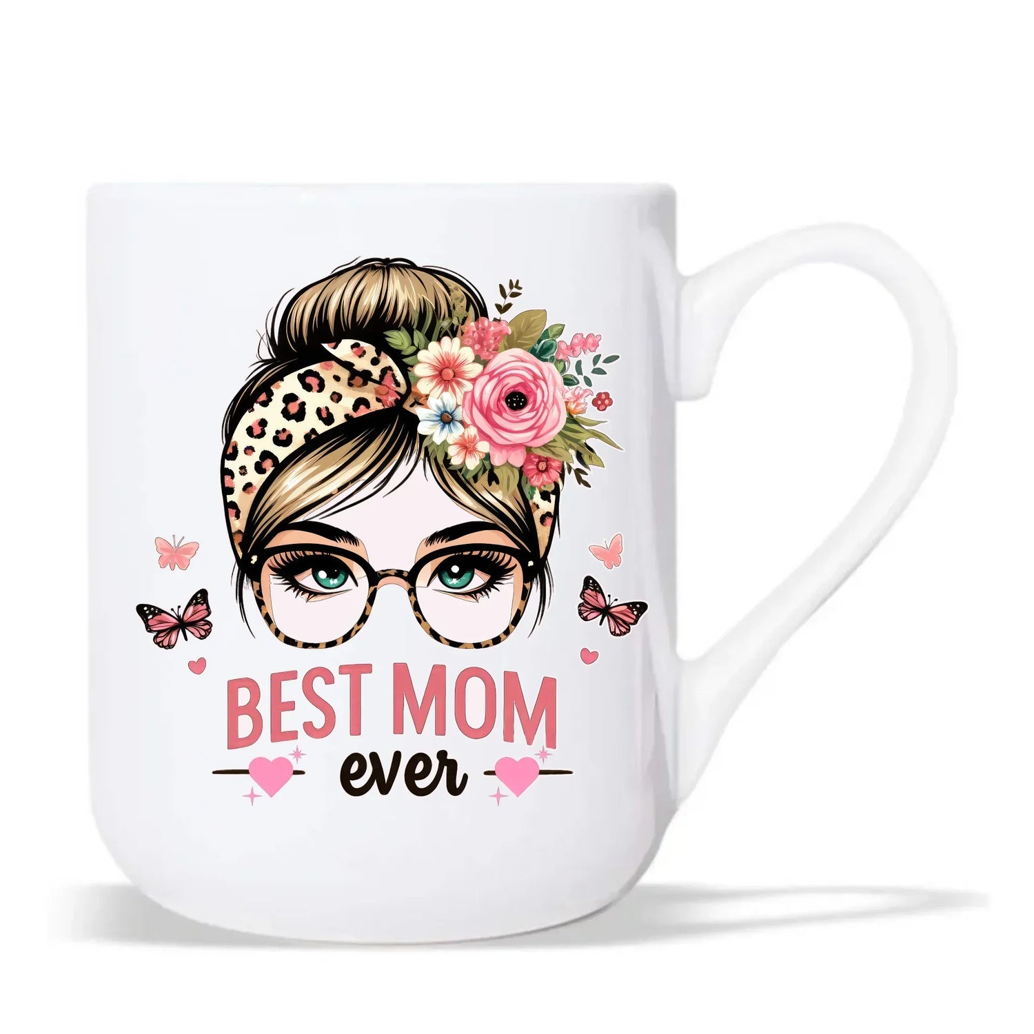 Best mom ever | Kubek elegant prezent dla mamy DM37 - StoryCups.pl