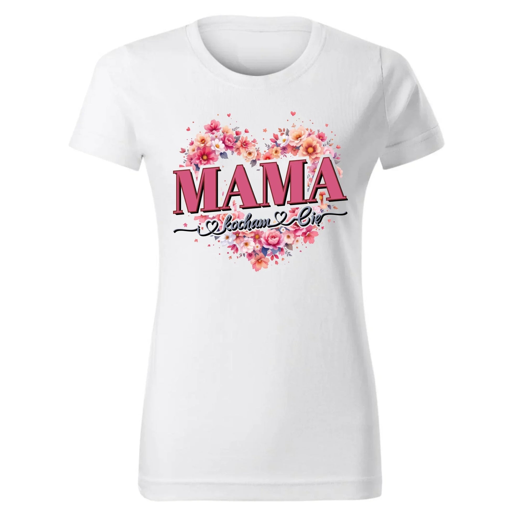 Kocham Cię | Koszulka damska prezent dla mamy DM39 - StoryCups.pl