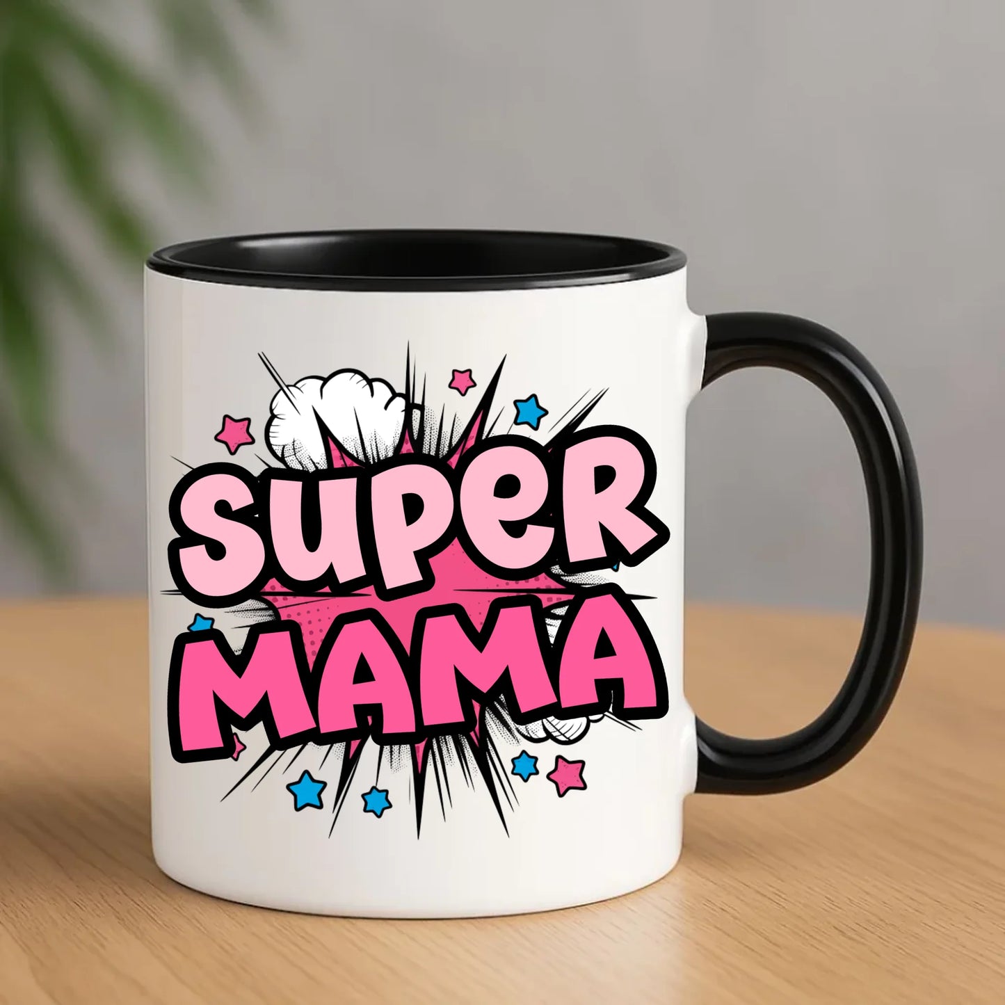 Kubek dla mamy prezent na Dzień Mamy - czarny