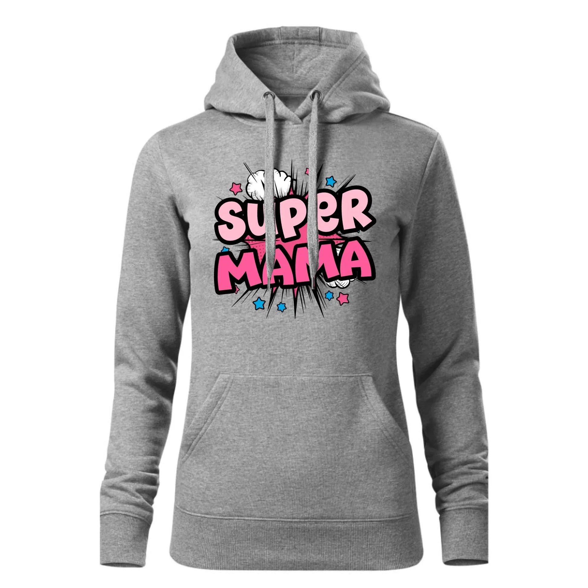 Super mama | Damska bluza z kapturem dla mamy DM24 - StoryCups.pl