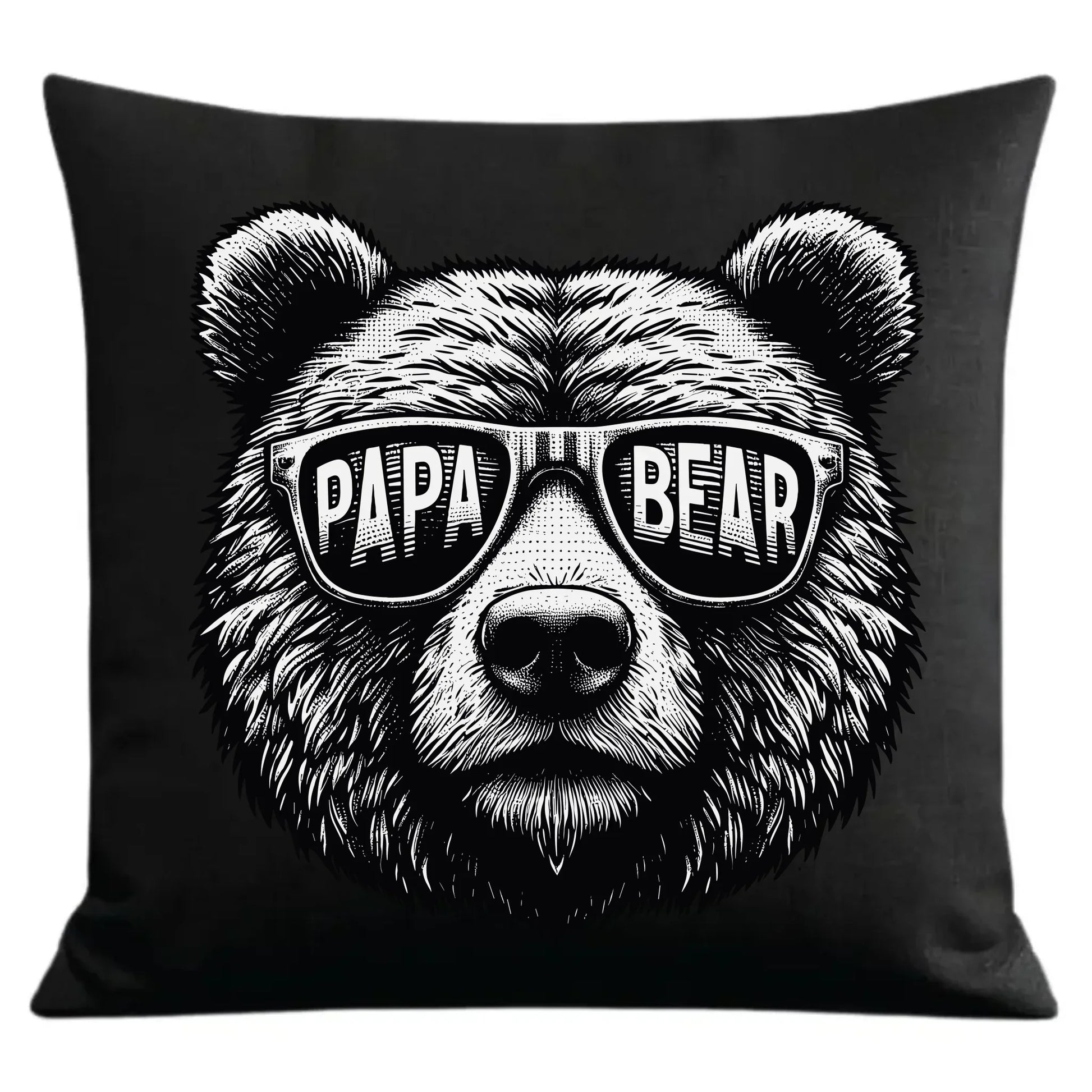 Papa bear | Poduszka dekoracyjna dla taty DT62 - StoryCups.pl