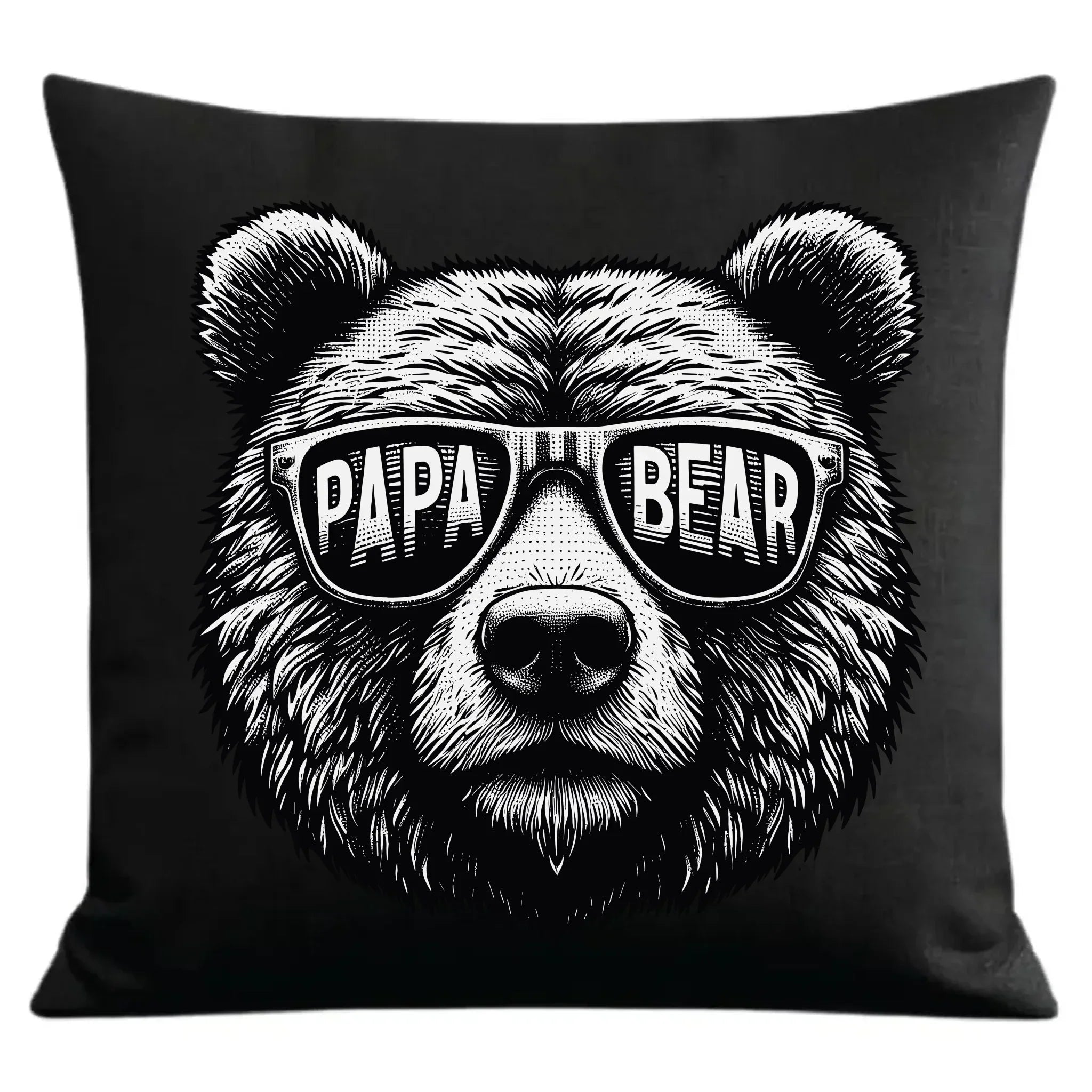 Papa bear | Poduszka dekoracyjna dla taty DT62 - StoryCups.pl