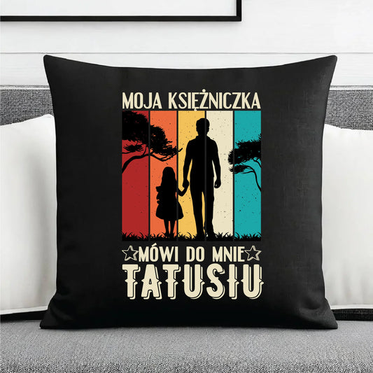 Prezent dla taty, na święta, na Dzień Ojca, urodziny - duża poduszka dekoracyjna