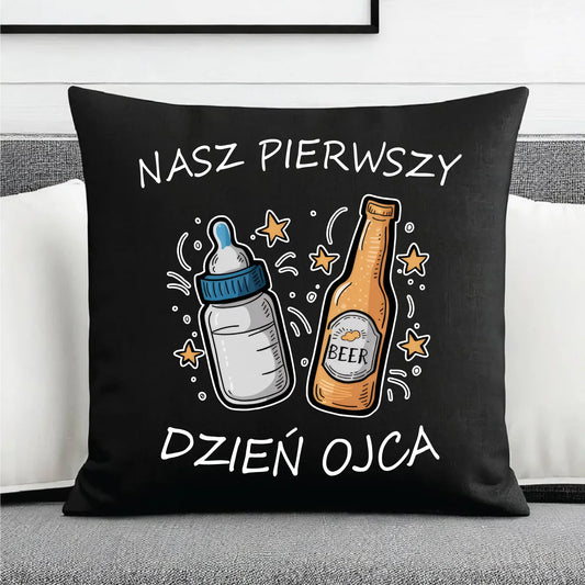 Prezent dla taty, na święta, na Dzień Ojca, urodziny - duża poduszka dekoracyjna
