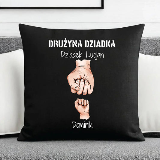 Prezent dla taty, na święta, na Dzień Ojca, urodziny - duża poduszka dekoracyjna