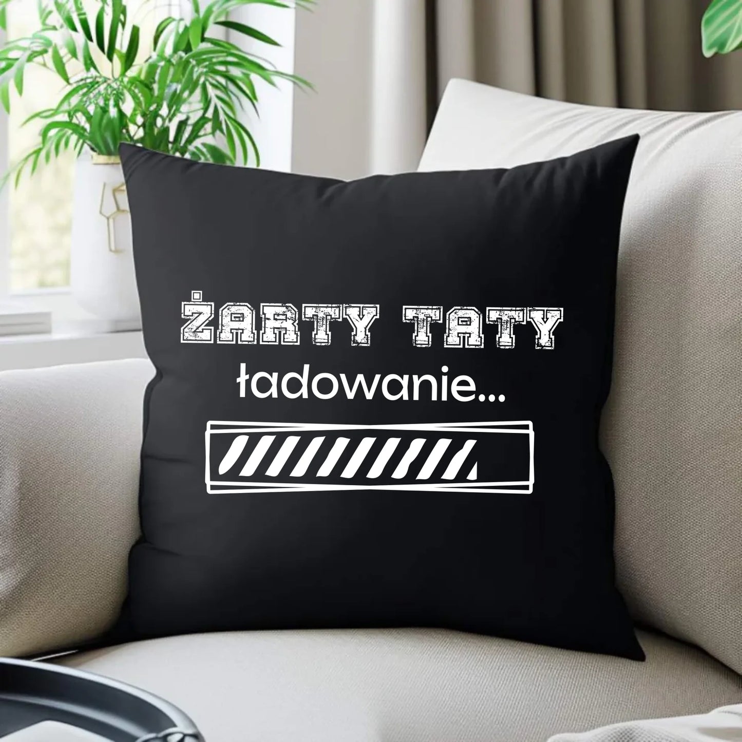Prezent dla taty, na święta, na Dzień Ojca, urodziny - duża poduszka dekoracyjna