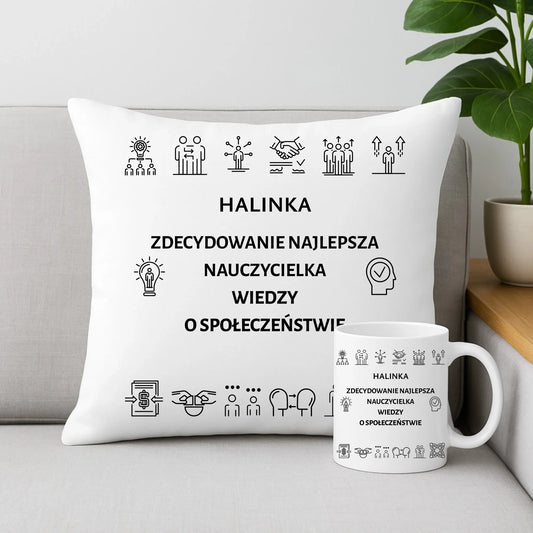Zestaw prezent na zakończenie roku szkolnego dla nauczyciela