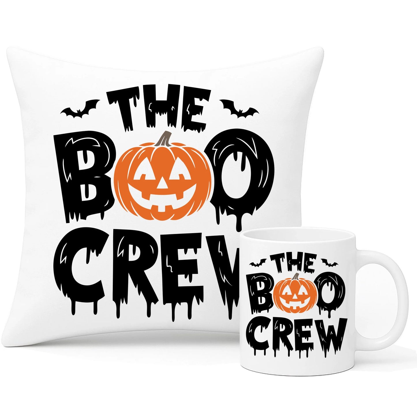 Zestaw poduszka i kubek na Halloween - The Boo Crew HL12 - StoryCups.pl