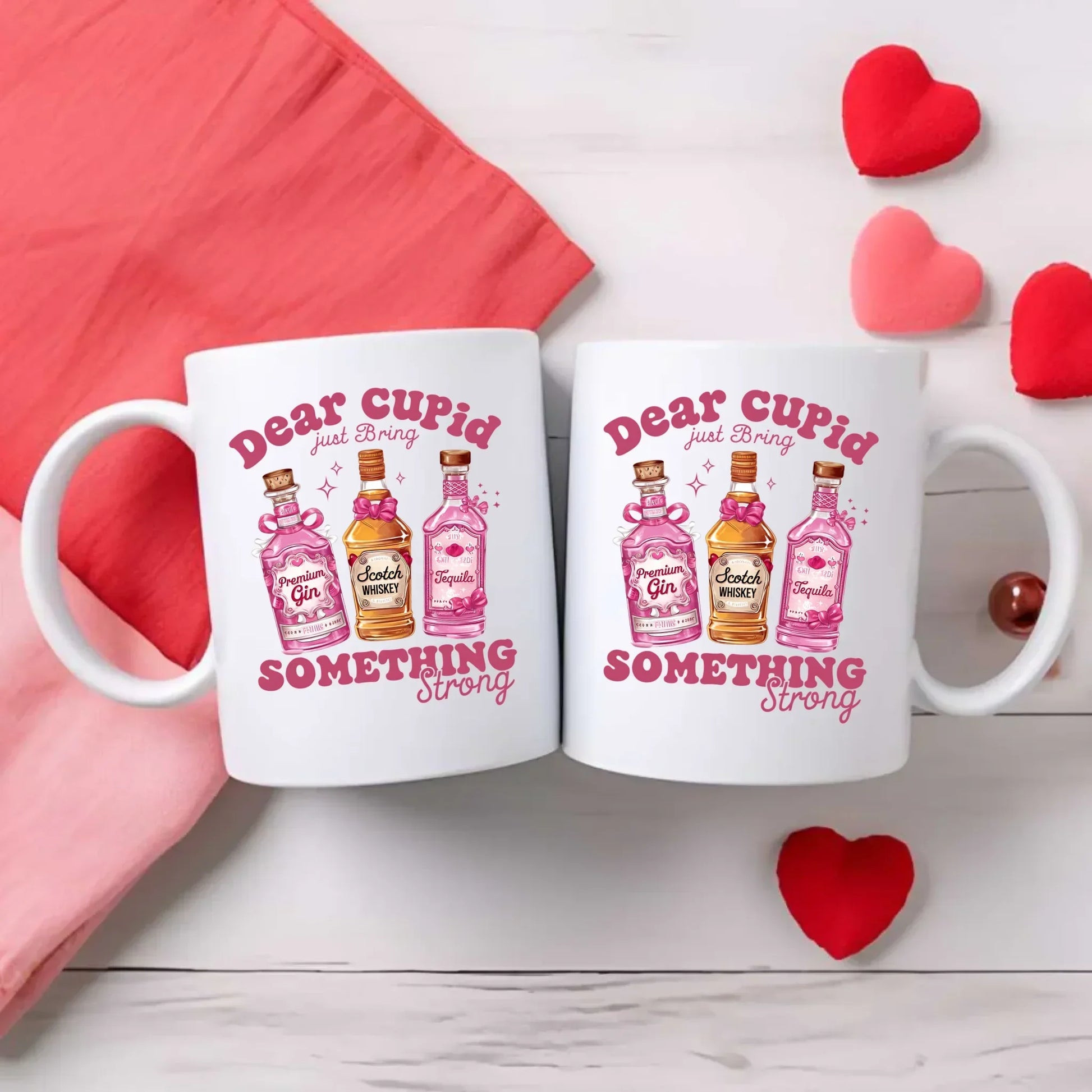 Przynieś coś mocniejszego | Zestaw poduszka i kubek W42 - StoryCups.pl