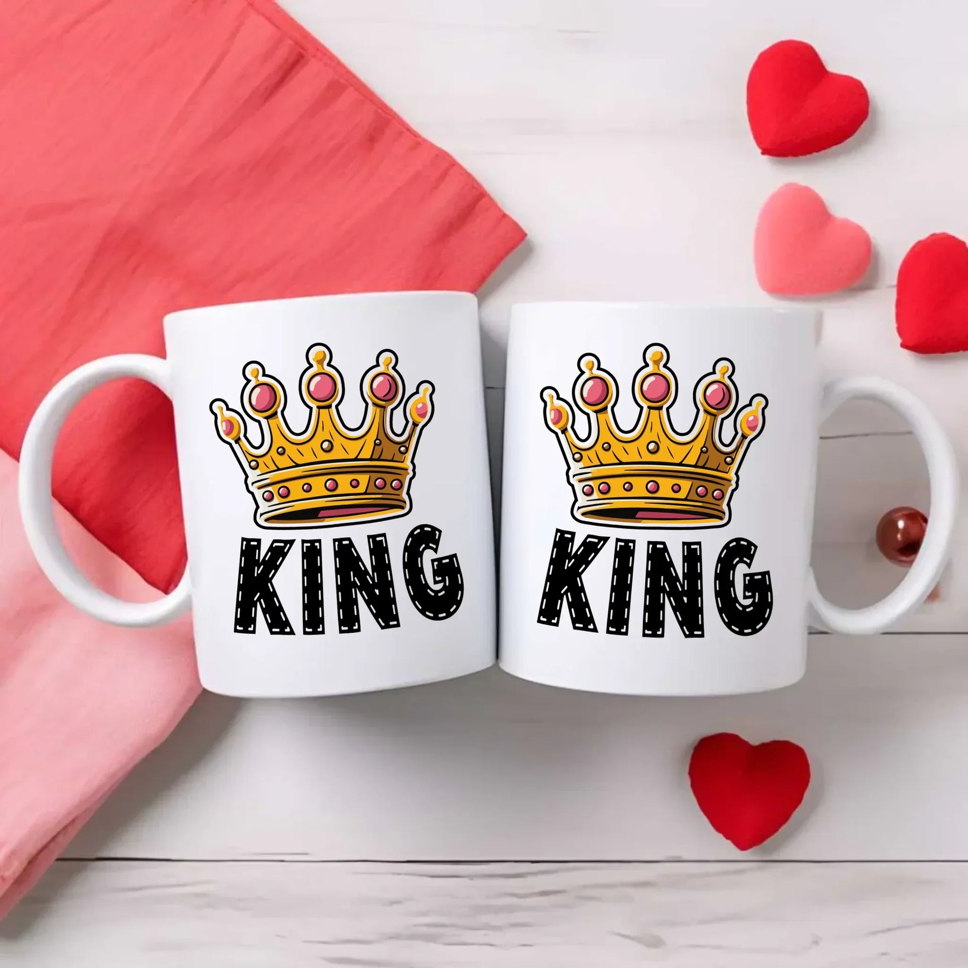 King | Zestaw poduszka i kubek W41 - StoryCups.pl