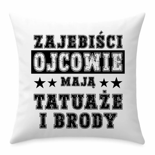 Prezent dla taty poduszka z nadrukiem Dzień Ojca Święta urodziny