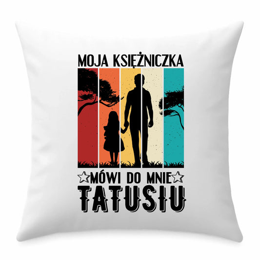 Prezent dla taty poduszka z nadrukiem Dzień Ojca Święta urodziny