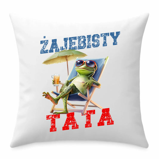 Prezent dla taty poduszka z nadrukiem Dzień Ojca Święta urodziny