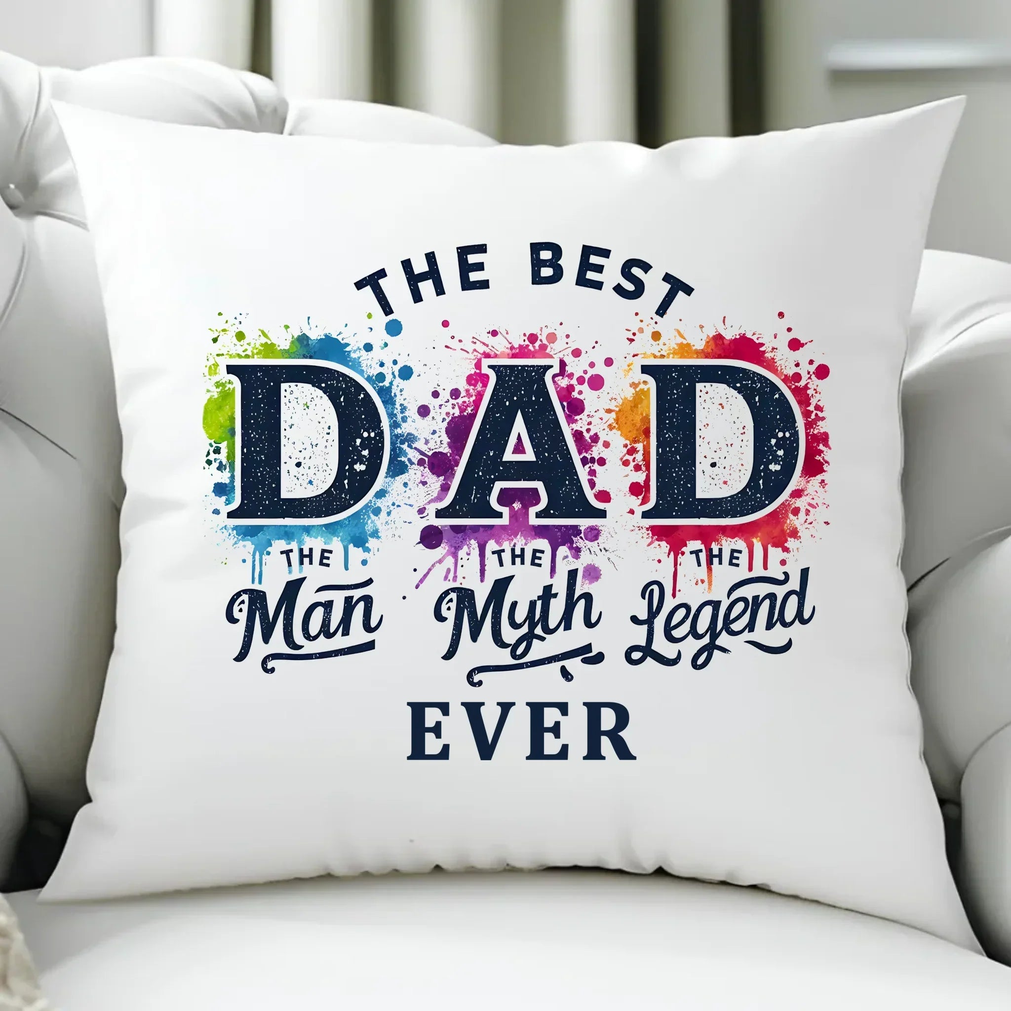 The best dad ever | Poduszka dla taty DT74 - StoryCups.pl