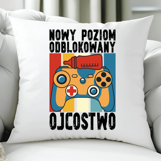 Poduszka z nadrukiem prezent dla taty Dzień Ojca Święta urodziny