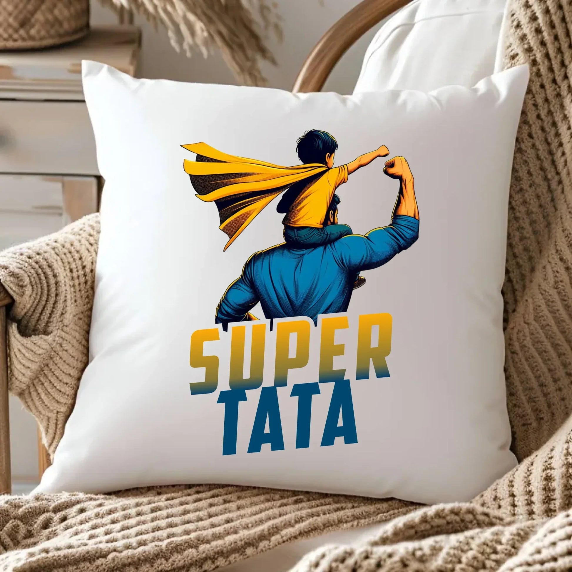 Super tata | Poduszka dla taty DT38 - StoryCups.pl