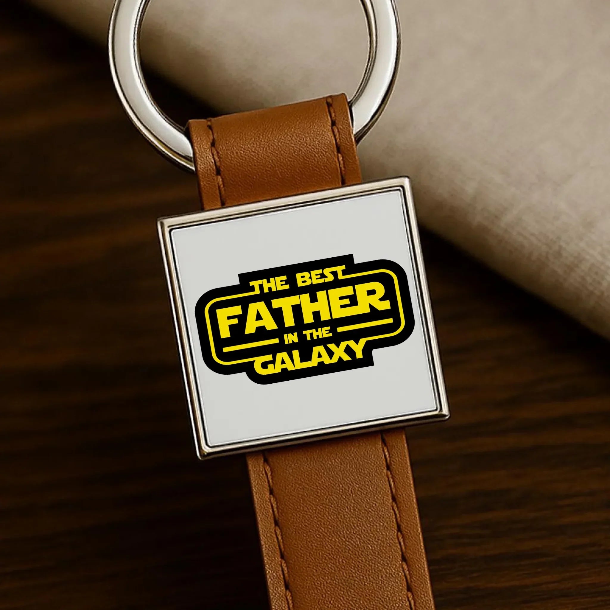 The best father in the galaxy | Brelok dla taty DT30 - StoryCups.pl
