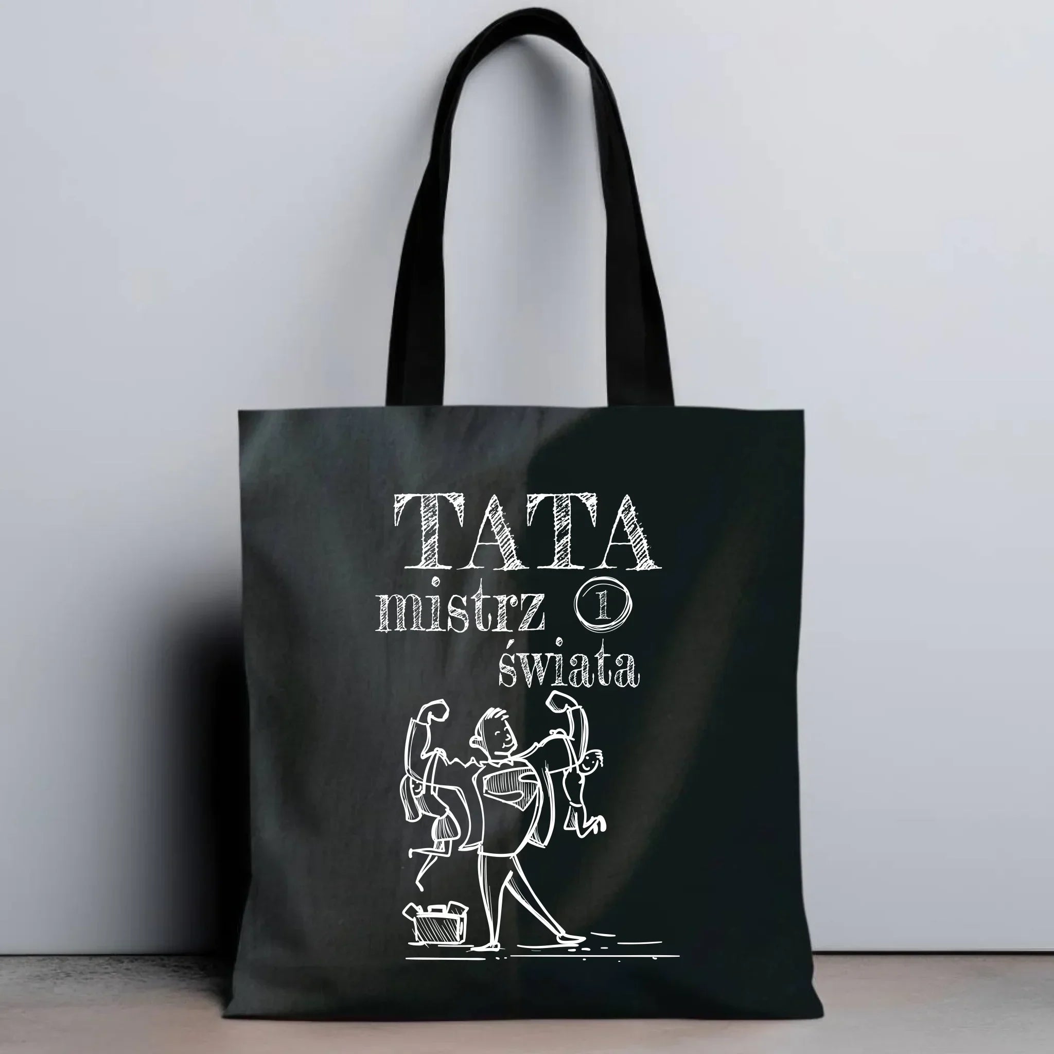 Tata Mistrz Świata | Torba dla taty DT36 - StoryCups.pl