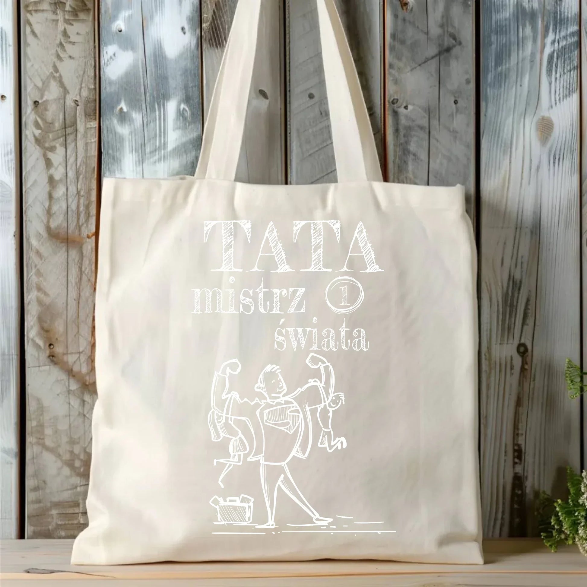 Tata Mistrz Świata | Torba dla taty DT36 - StoryCups.pl