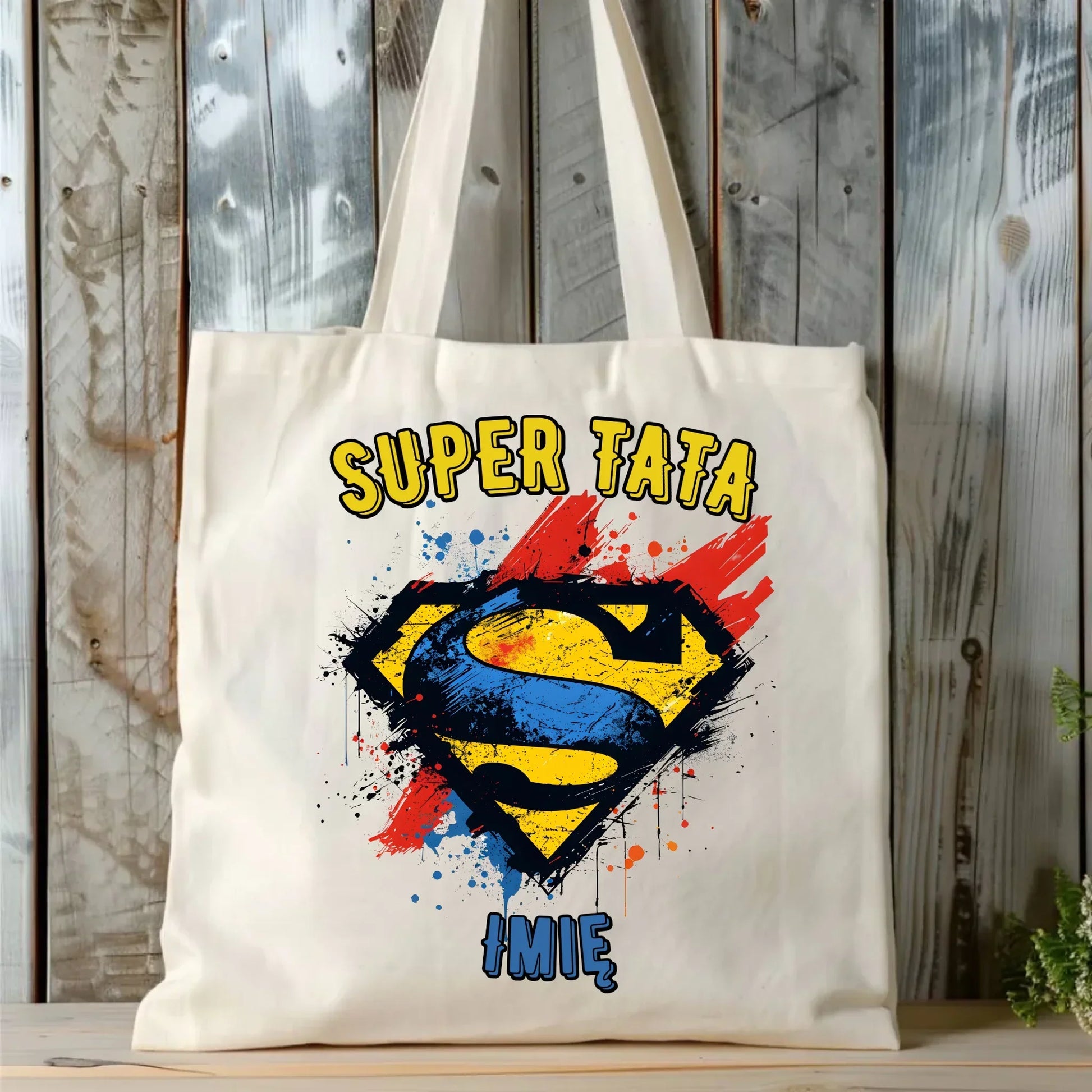 Super tata imię | Torba dla taty DT07 - StoryCups.pl