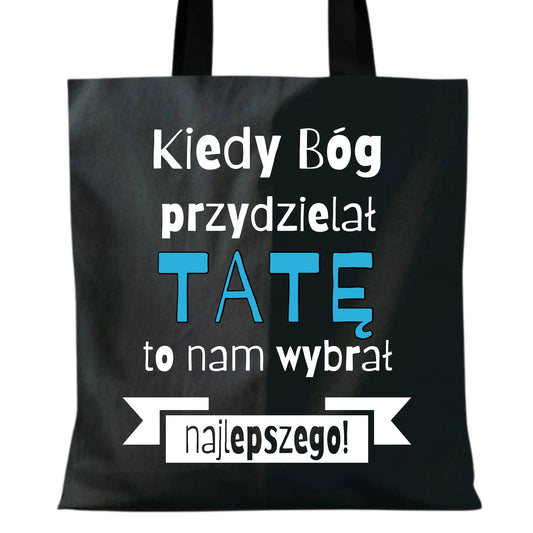 Torba z nadrukiem prezent dla taty TATA Dzień Ojca