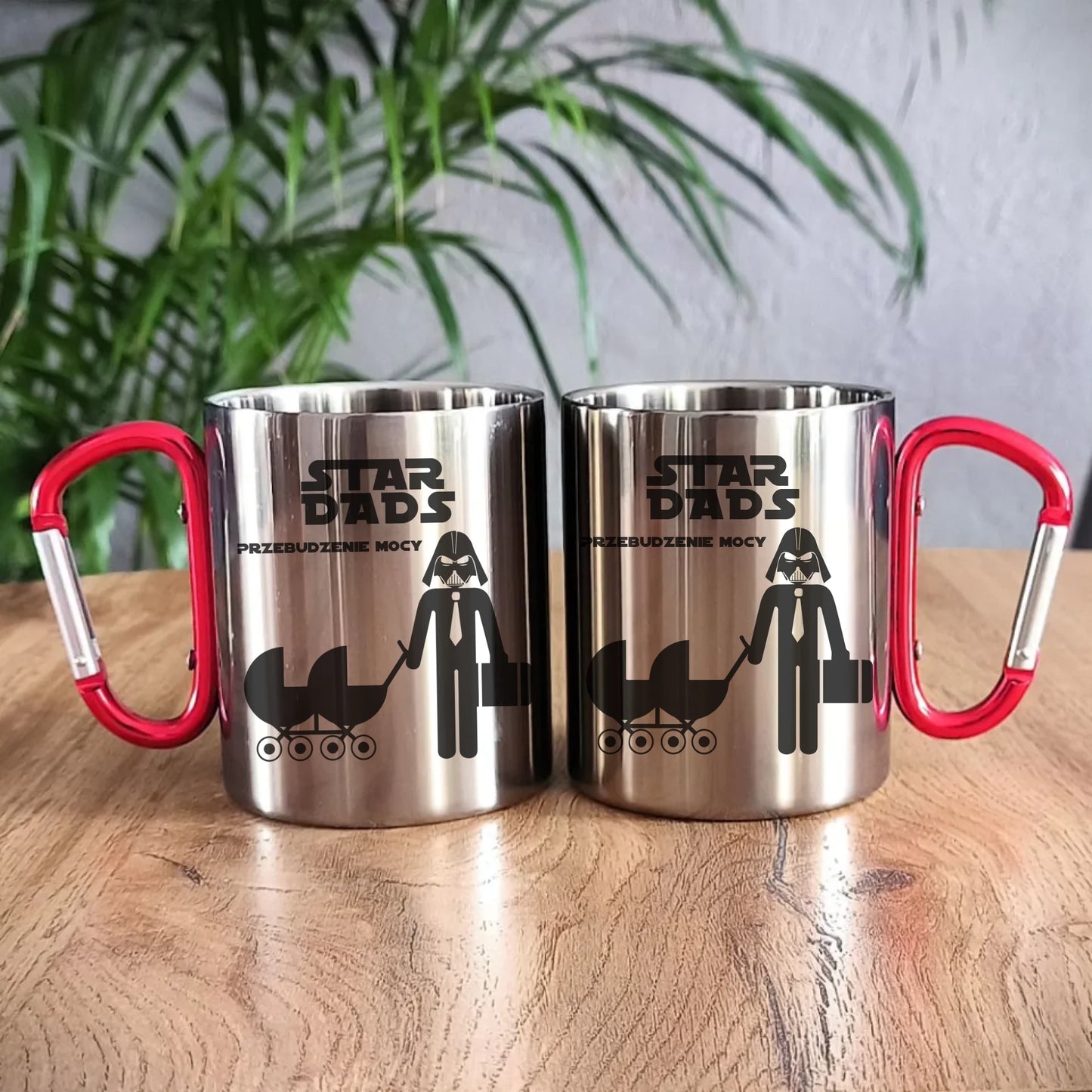 Metalowy kubek dla taty, prezent na Dzień Ojca, prezent dla taty