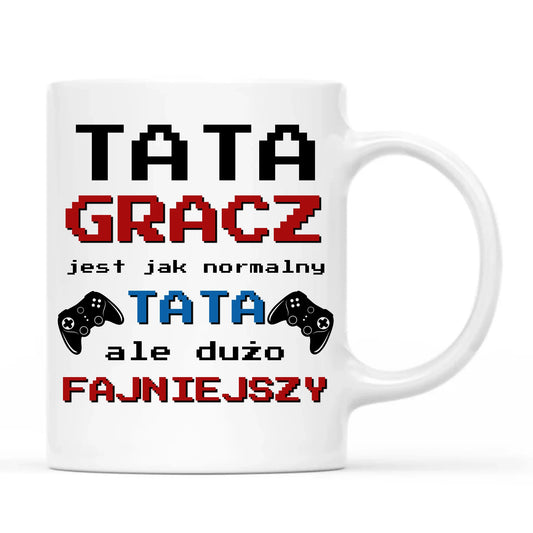 Kubek z nadrukiem prezent dla taty Dzień Ojca święta urodziny
