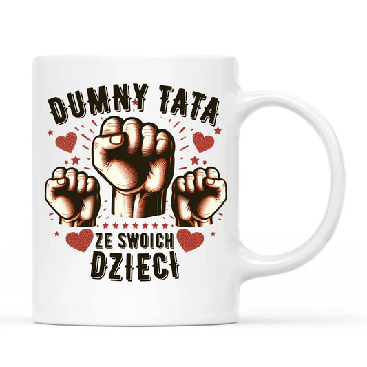 Kubek z nadrukiem prezent dla taty Dzień Ojca święta urodziny
