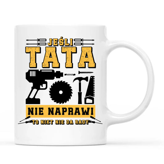 Kubek z nadrukiem prezent dla taty Dzień Ojca święta urodziny