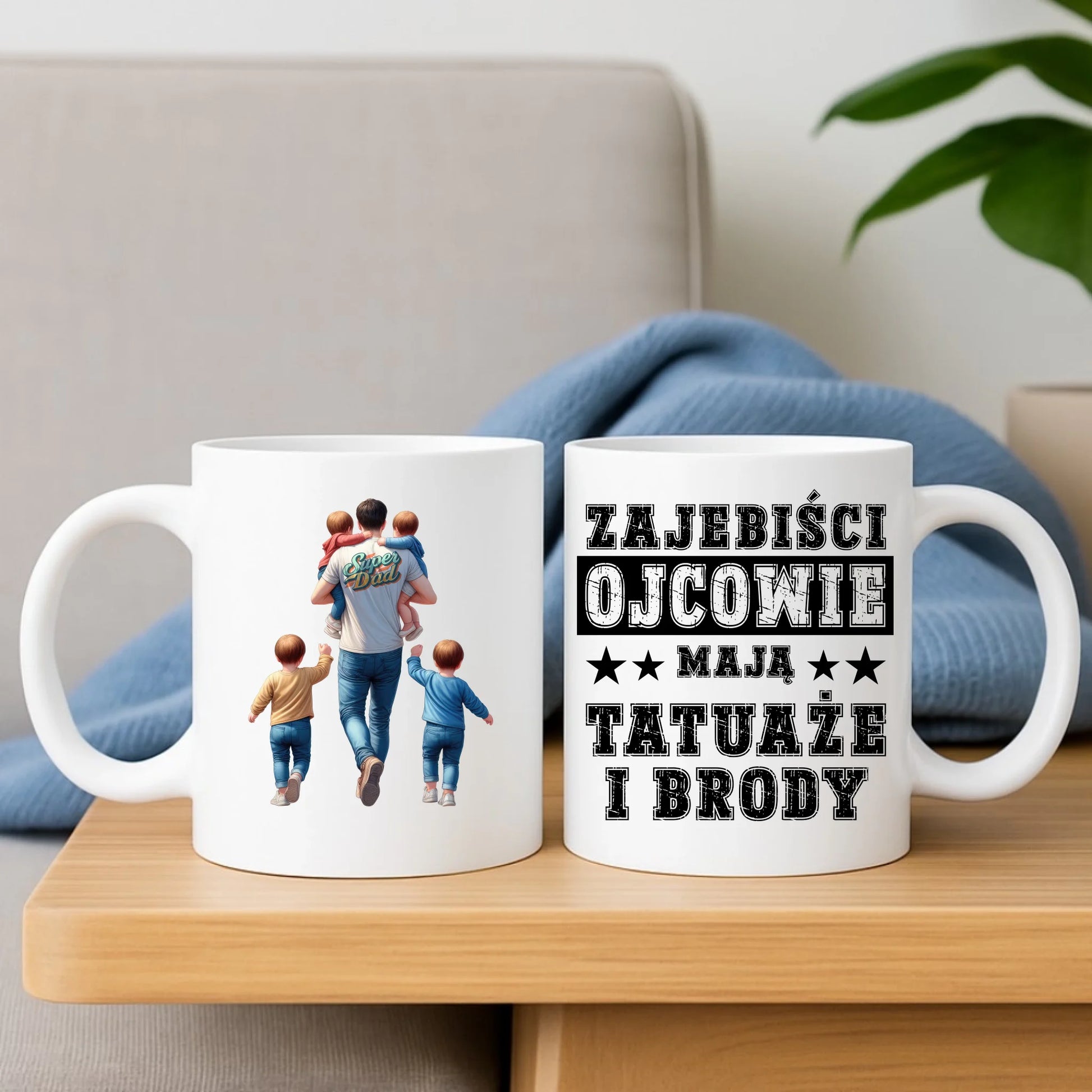 Kubek z nadrukiem dla taty na prezent Dzień Ojca urodziny