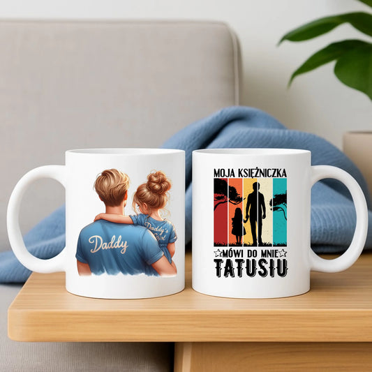 Kubek z nadrukiem dla taty na prezent Dzień Ojca urodziny