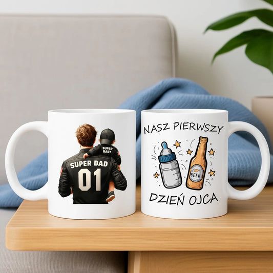 Kubek z nadrukiem dla taty na prezent Dzień Ojca urodziny