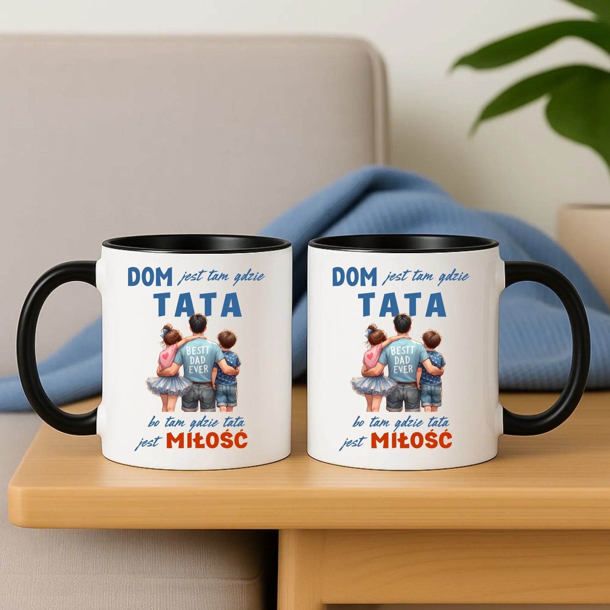Dom jest tam gdzie tata | Kubek dla taty DT37 - StoryCups.pl