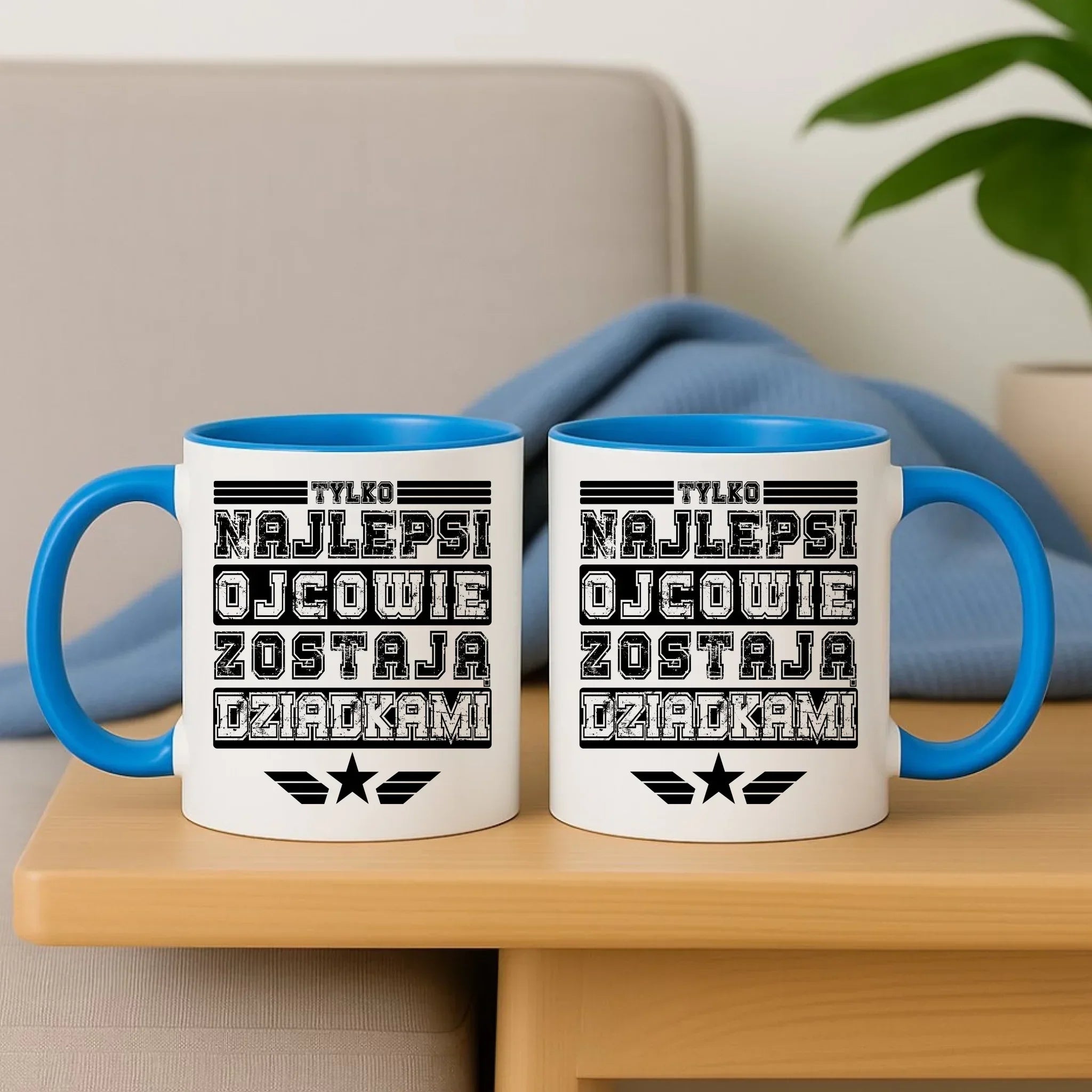 Tylko najlepsi ojcowie zostają dziadkami | Kubek dla taty DT39 - StoryCups.pl