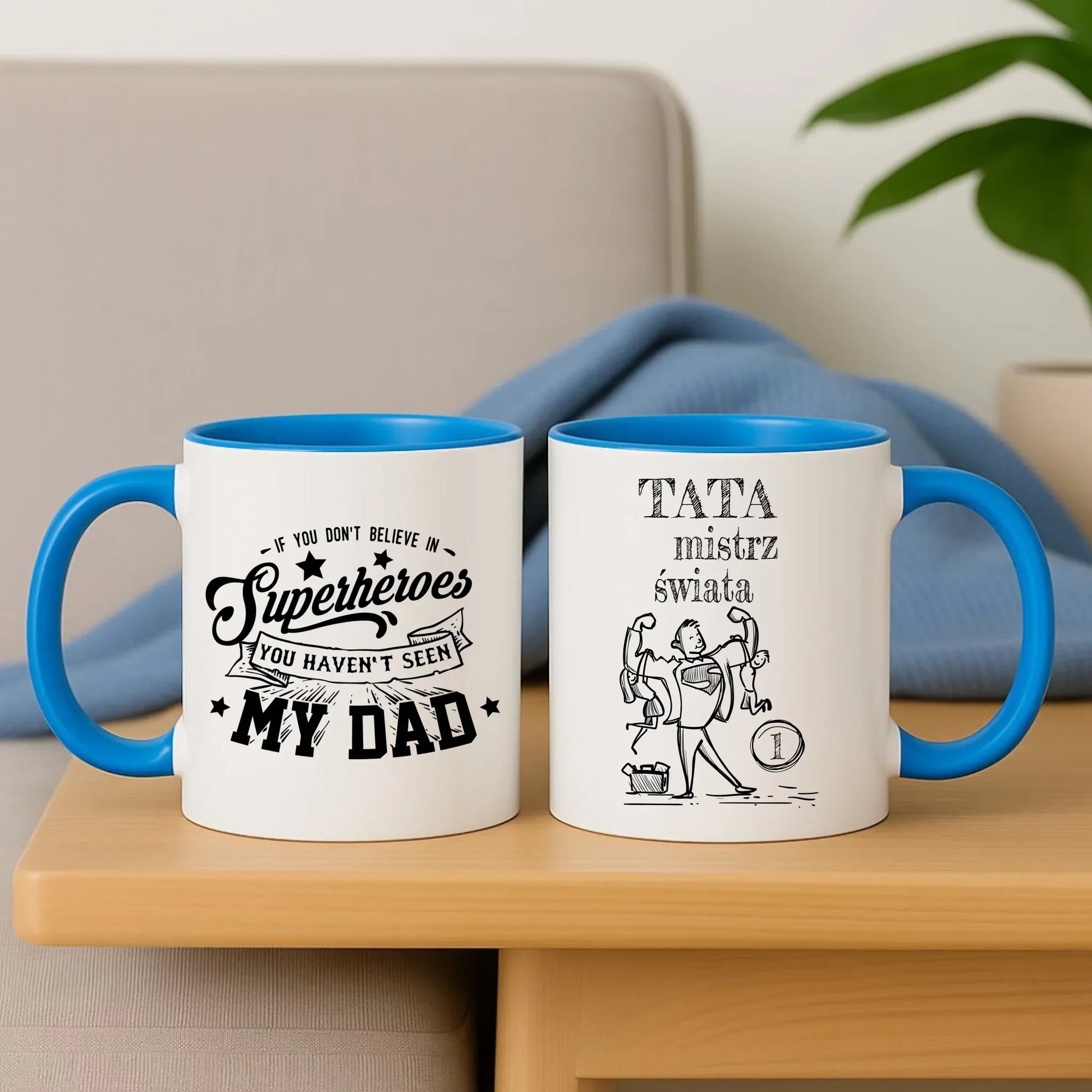 Tata Mistrz Świata | Kubek dla taty DT36 - StoryCups.pl