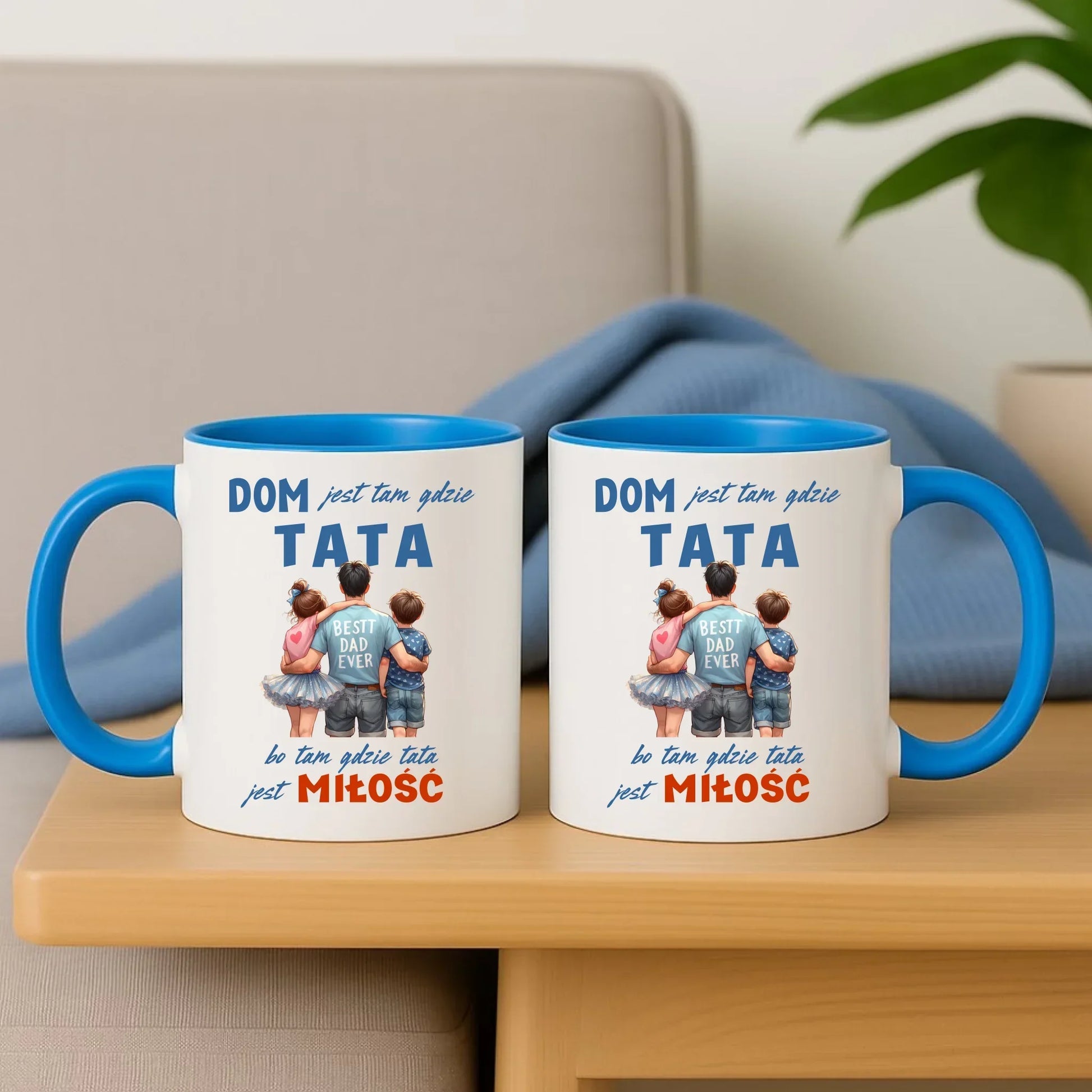 Dom jest tam gdzie tata | Kubek dla taty DT37 - StoryCups.pl