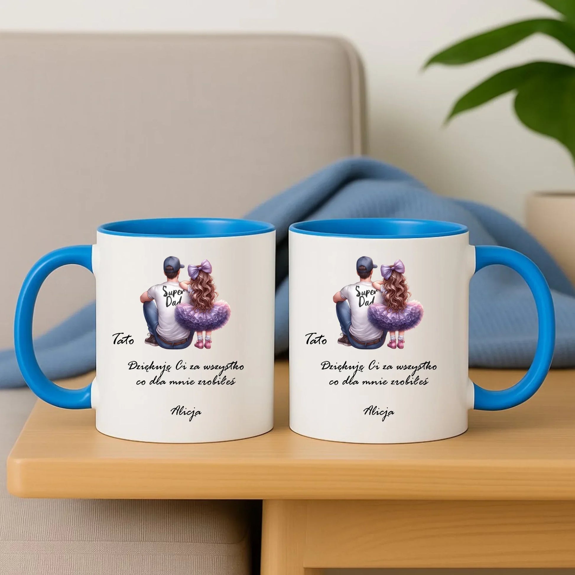 Tato dziękuję Ci | Kubek z dedykacją dla taty DT14 - StoryCups.pl