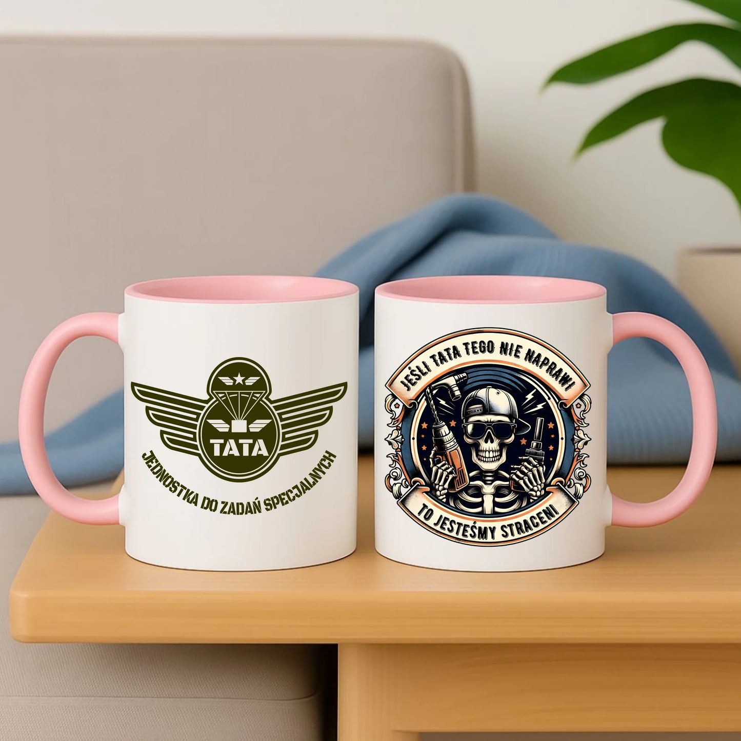 Personalizowany kubek dla taty na prezent Dzień Ojca Święta Urodziny