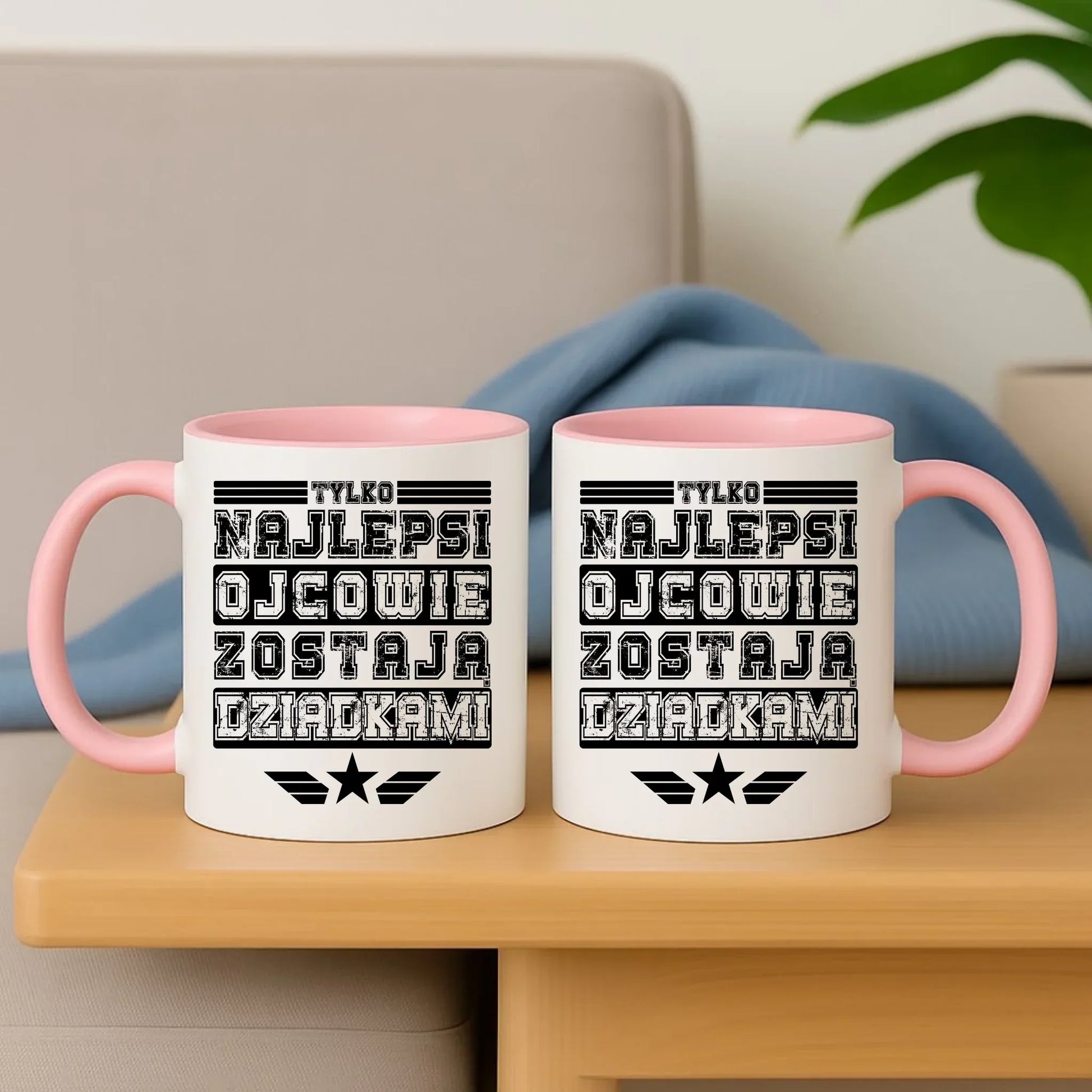 Tylko najlepsi ojcowie zostają dziadkami | Kubek dla taty DT39 - StoryCups.pl