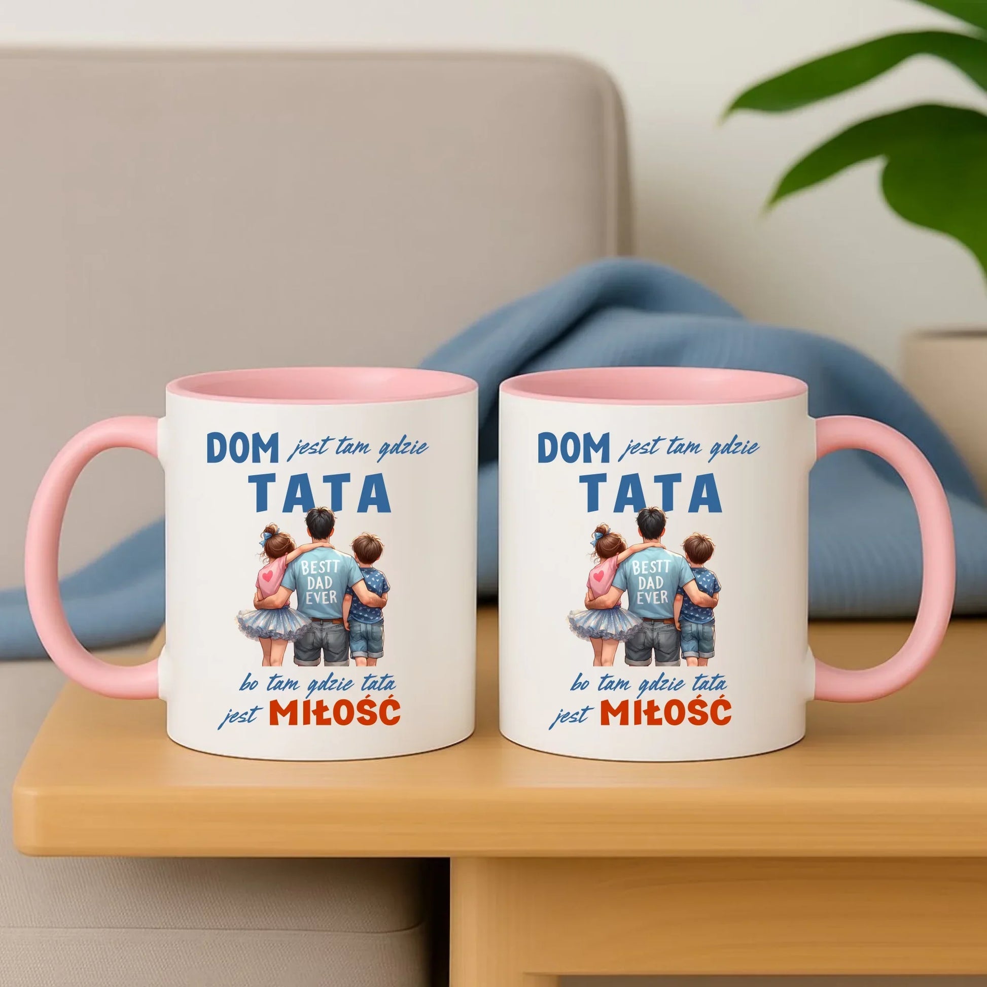 Dom jest tam gdzie tata | Kubek dla taty DT37 - StoryCups.pl