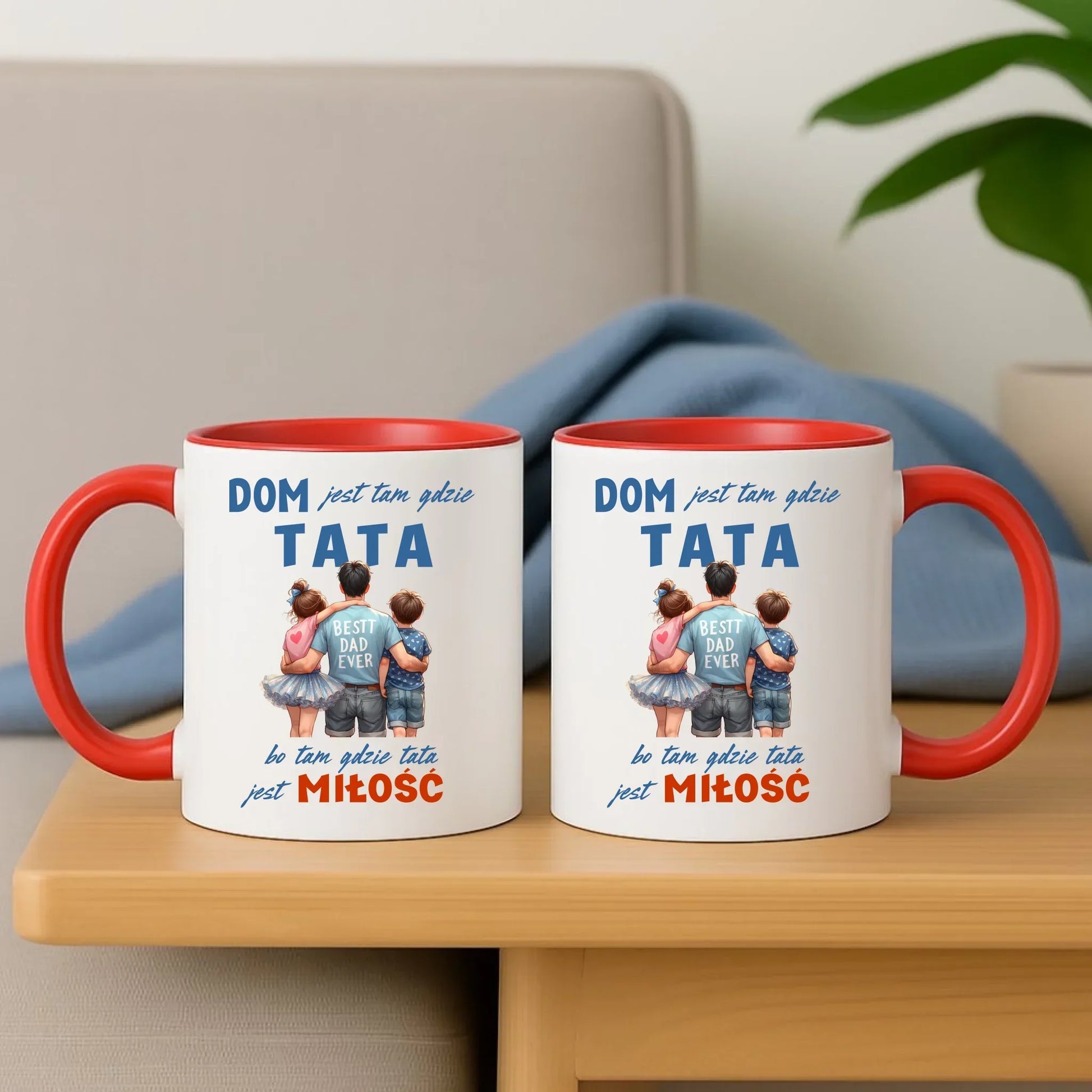 Dom jest tam gdzie tata | Kubek dla taty DT37 - StoryCups.pl