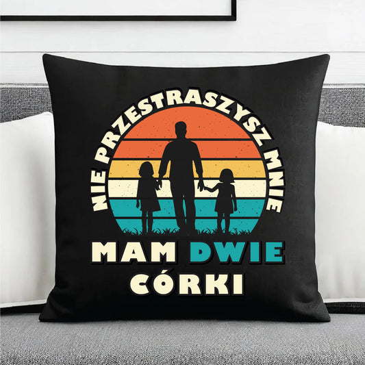 Prezent dla taty, na święta, na Dzień Ojca, urodziny - duża poduszka dekoracyjna