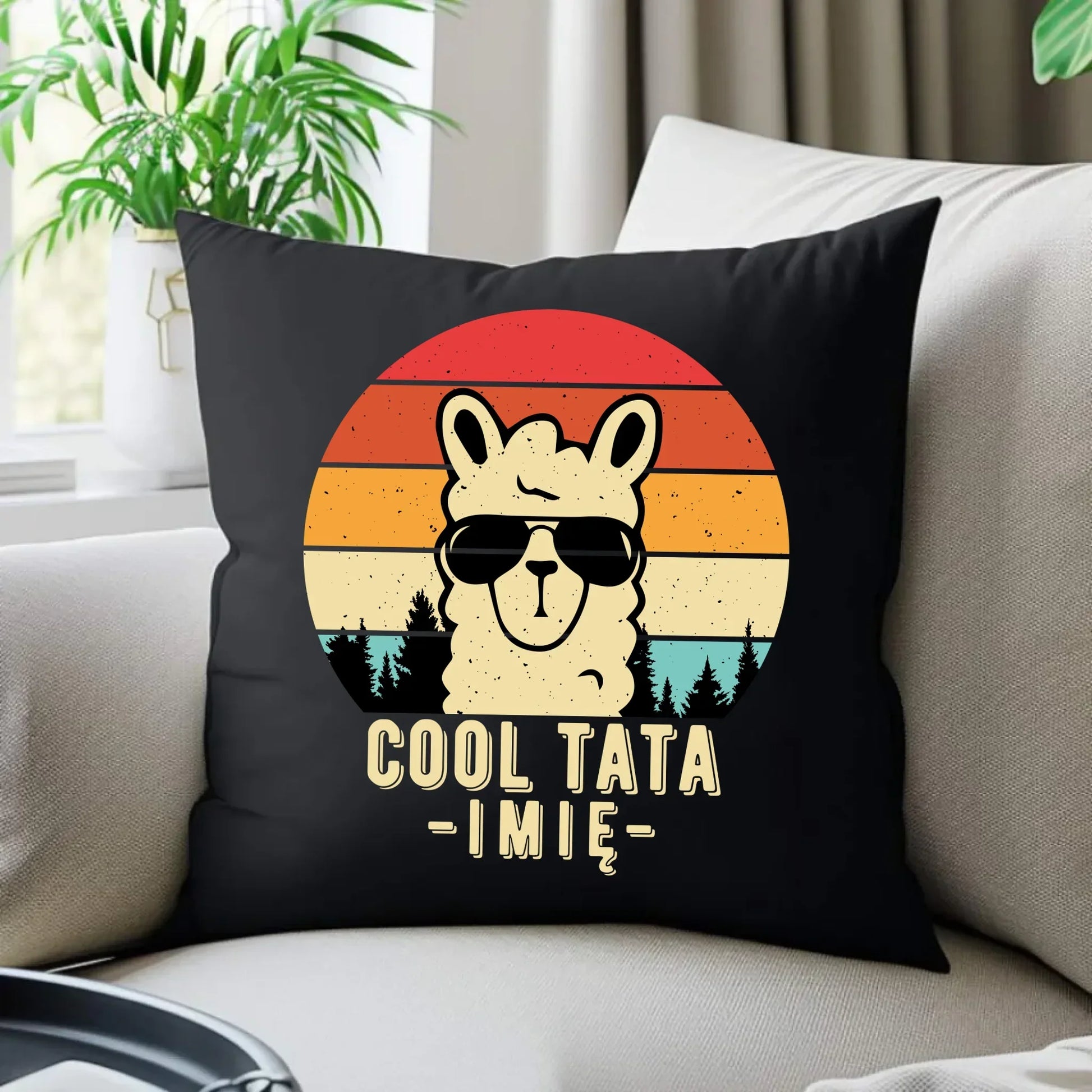 Cool tata | Poduszka dekoracyjna dla taty DT04 - StoryCups.pl