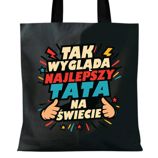 Torba z nadrukiem prezent dla taty TATA Dzień Ojca