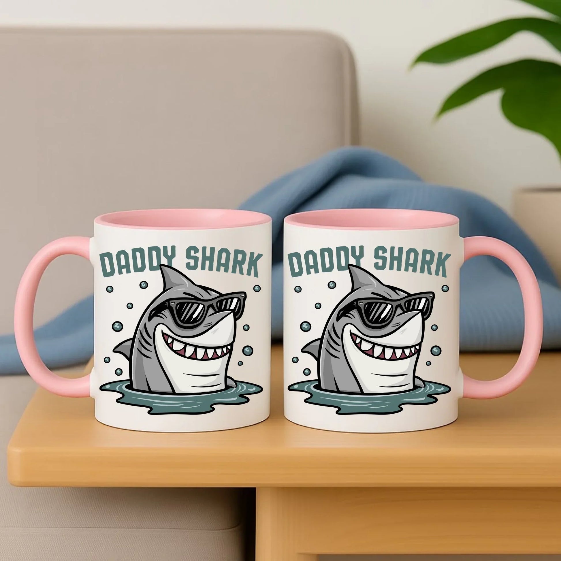 Daddy shark | Kubek dla taty DT15 - StoryCups.pl
