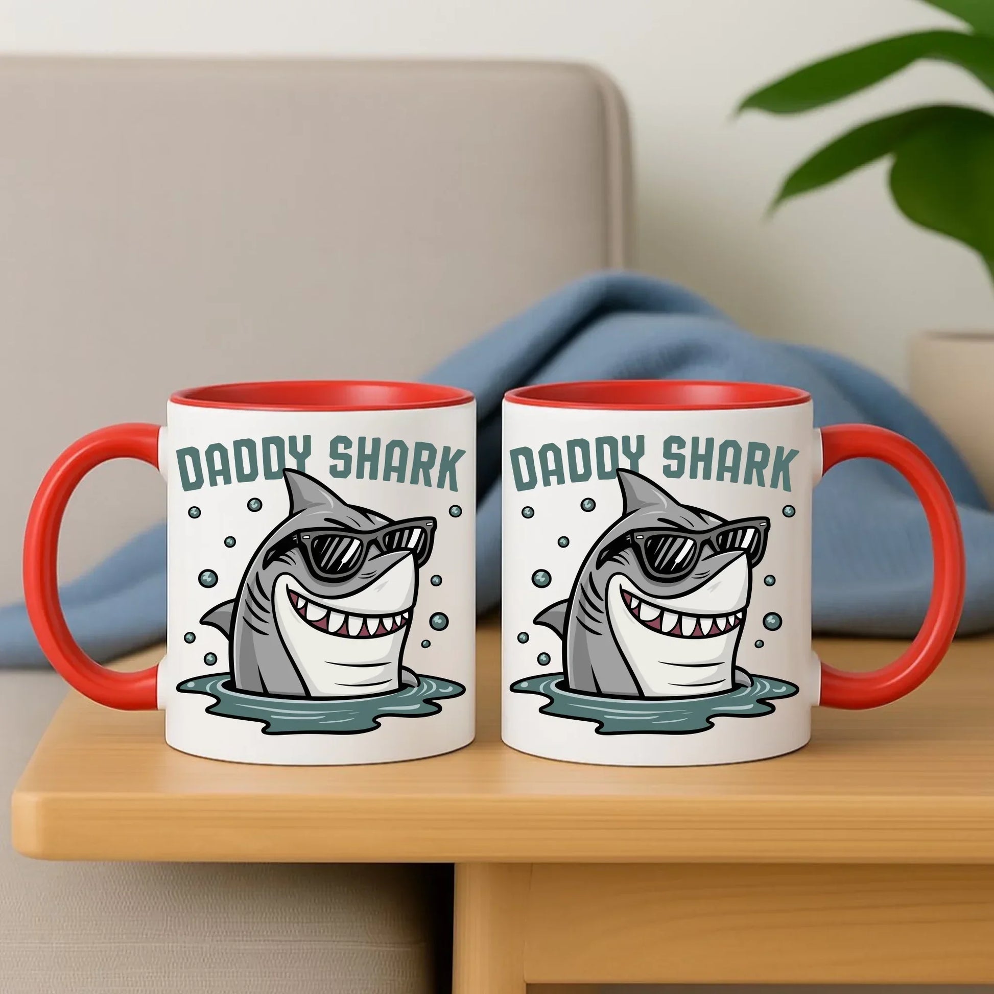 Daddy shark | Kubek dla taty DT15 - StoryCups.pl