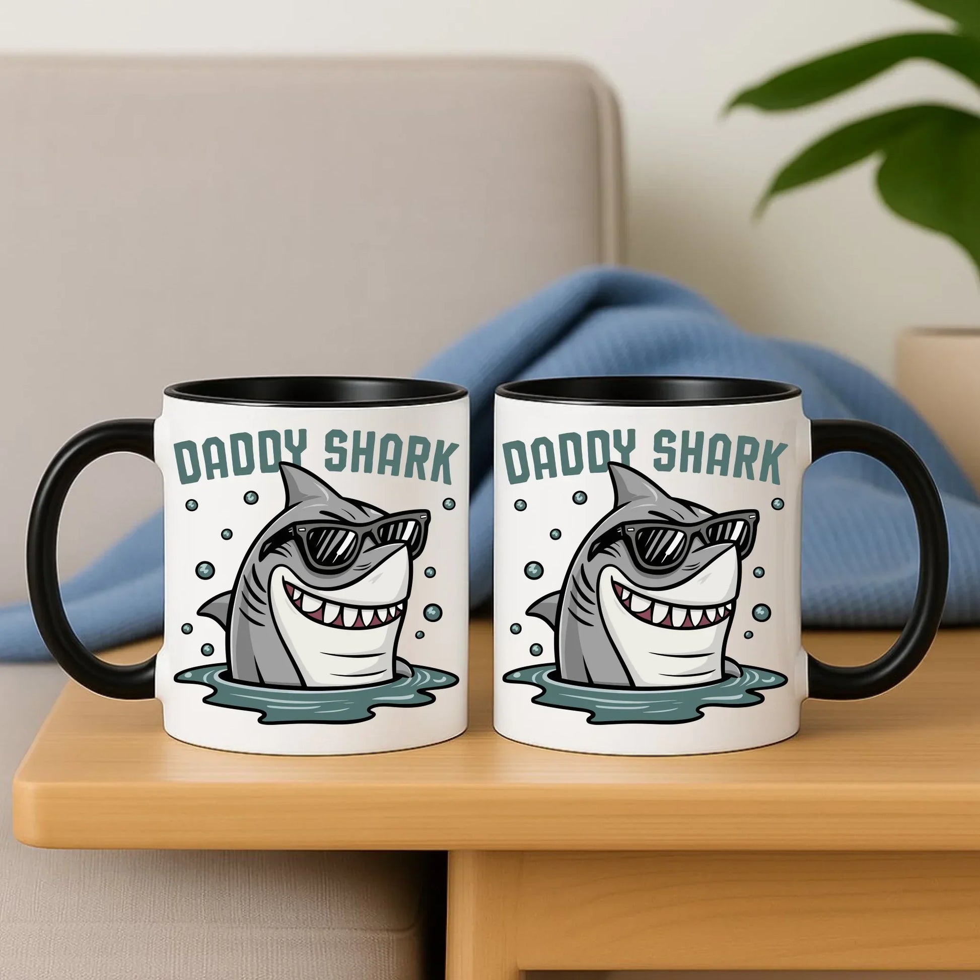 Daddy shark | Kubek dla taty DT15 - StoryCups.pl