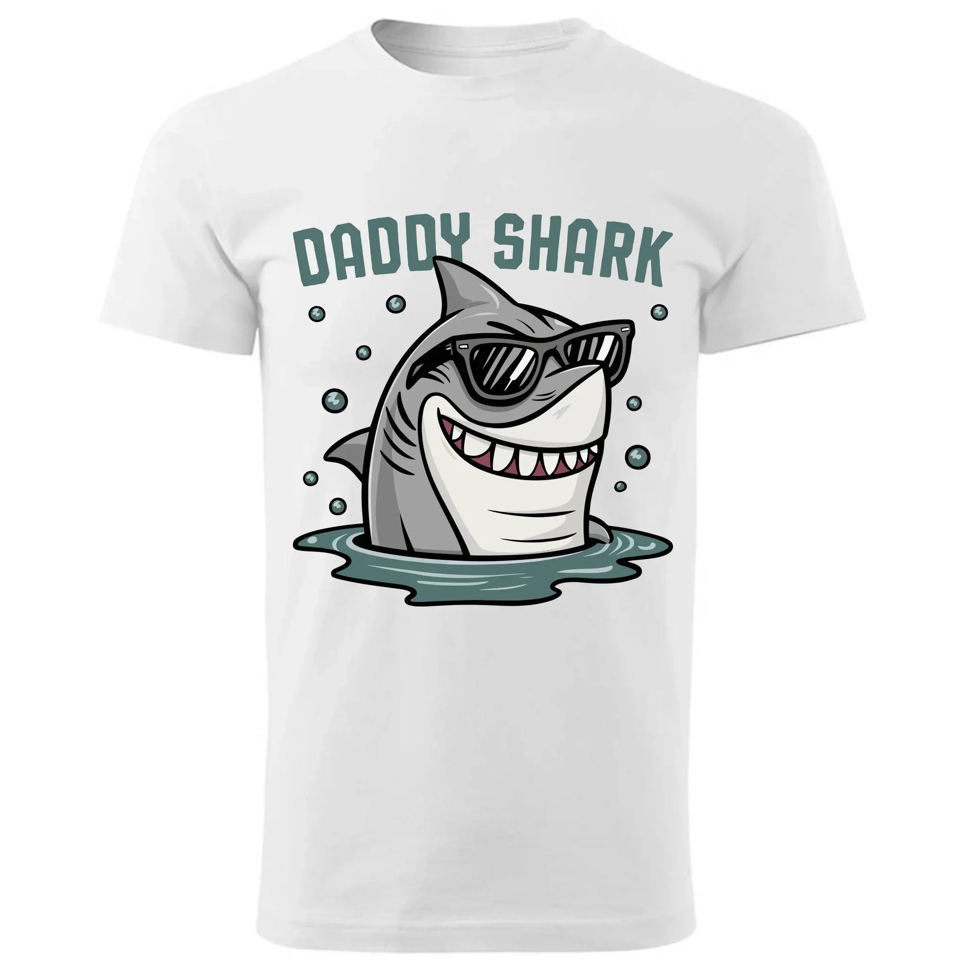 Daddy shark | Koszulka męska dla taty DT15 - StoryCups.pl
