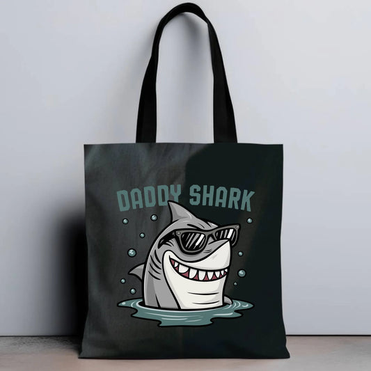 Personalizowana eco torba z nadrukiem dla taty - czarna - prezent dla taty, Dzień Ojca, Święta, Urodziny